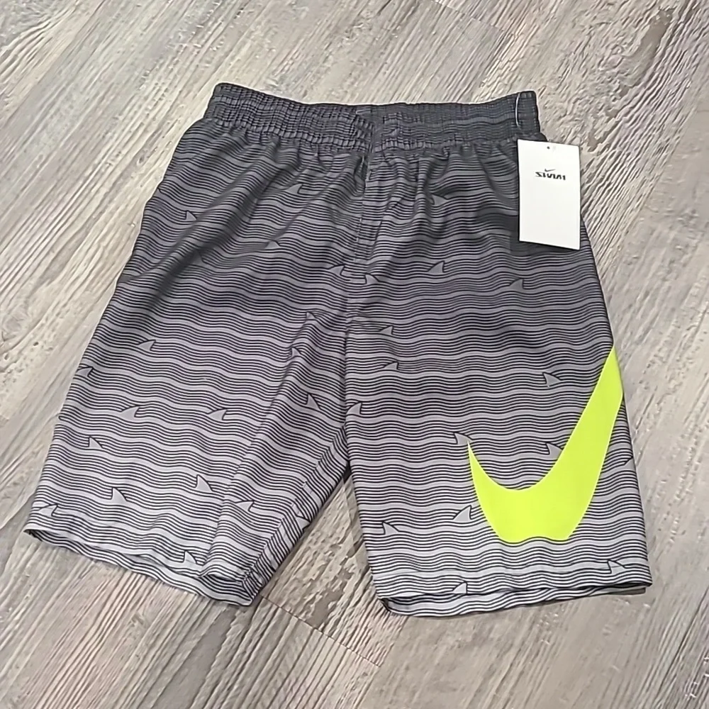 Nike Shark Stripe Break Valley Swim Trunks